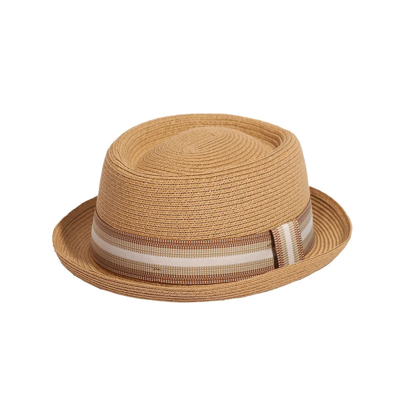 Chapéu Pork Pie Estilo Jazz e Cowboy