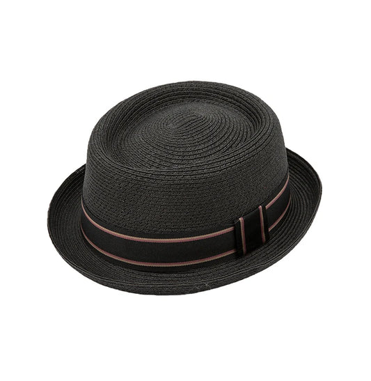 Chapéu Pork Pie Estilo Jazz e Cowboy