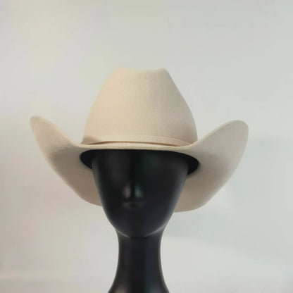 Chapéu Cowboy de Lã 100% Premium – Estilo Western Autêntico