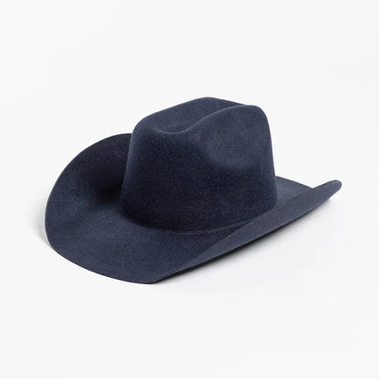 Rolled Brim Jazz Cowboy Hat – Modern Casual Style