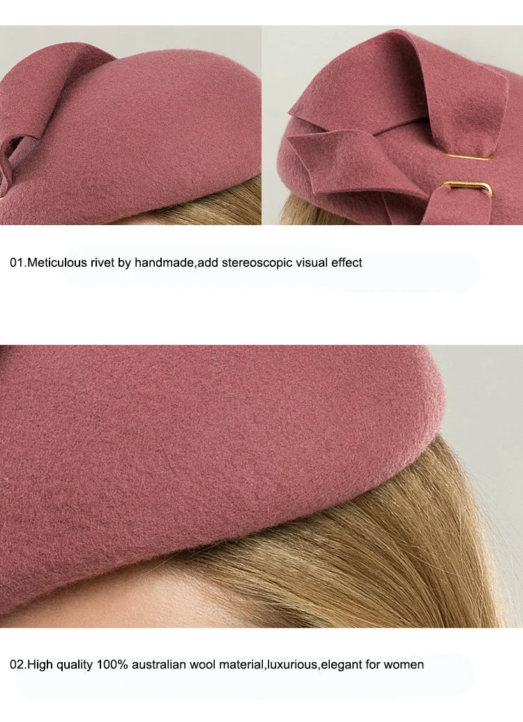 Chapéu Pillbox Vintage Elegante – Estilo Clássico