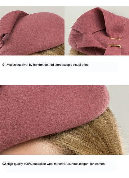 Chapéu Pillbox Vintage Elegante – Estilo Clássico
