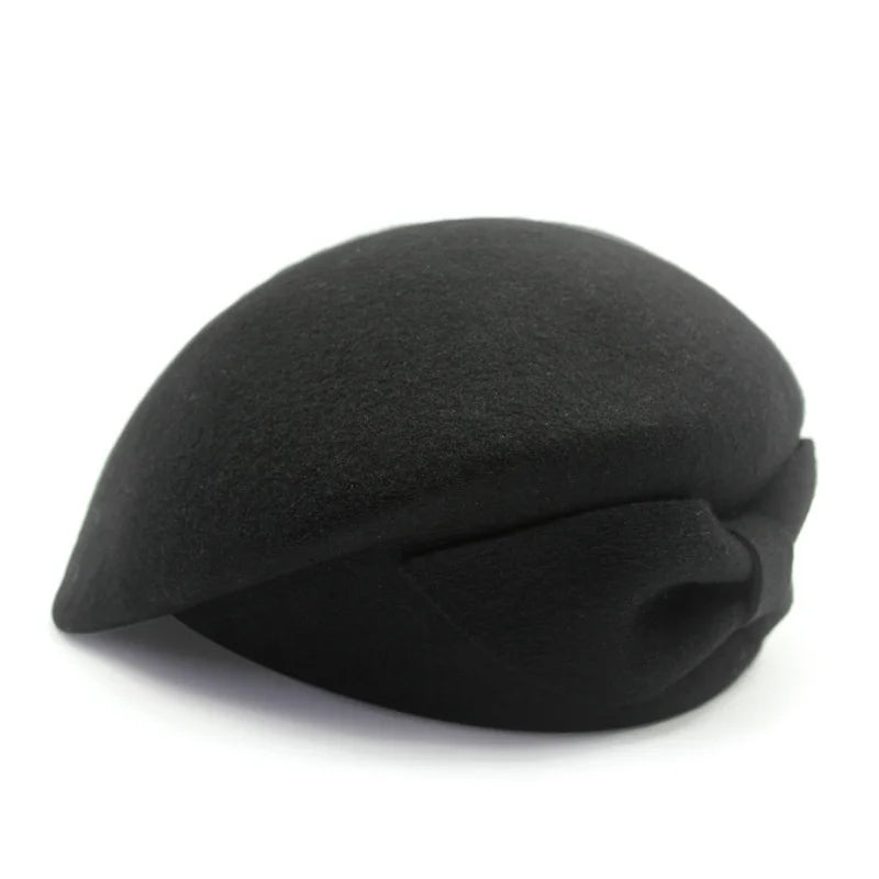 Chapéu Cloche de Lã Australiana – Estilo Chic e Contemporâneo