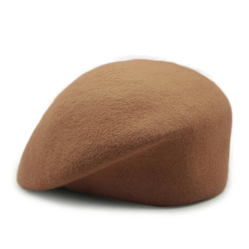 Chapéu Cloche de Lã Australiana – Estilo Chic e Contemporâneo