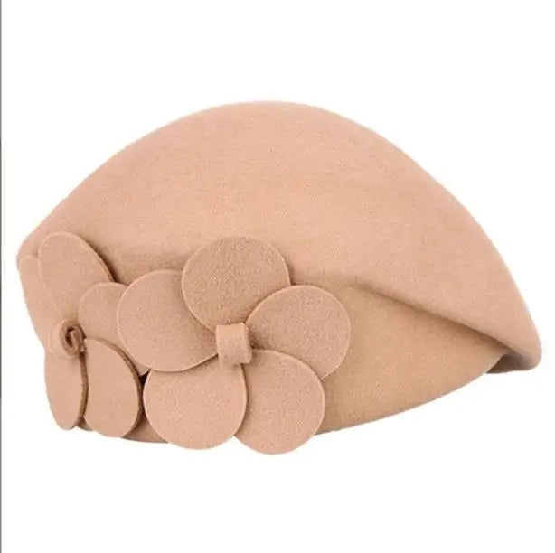 Chapéu Cloche de Lã Australiana – Estilo Chic e Contemporâneo
