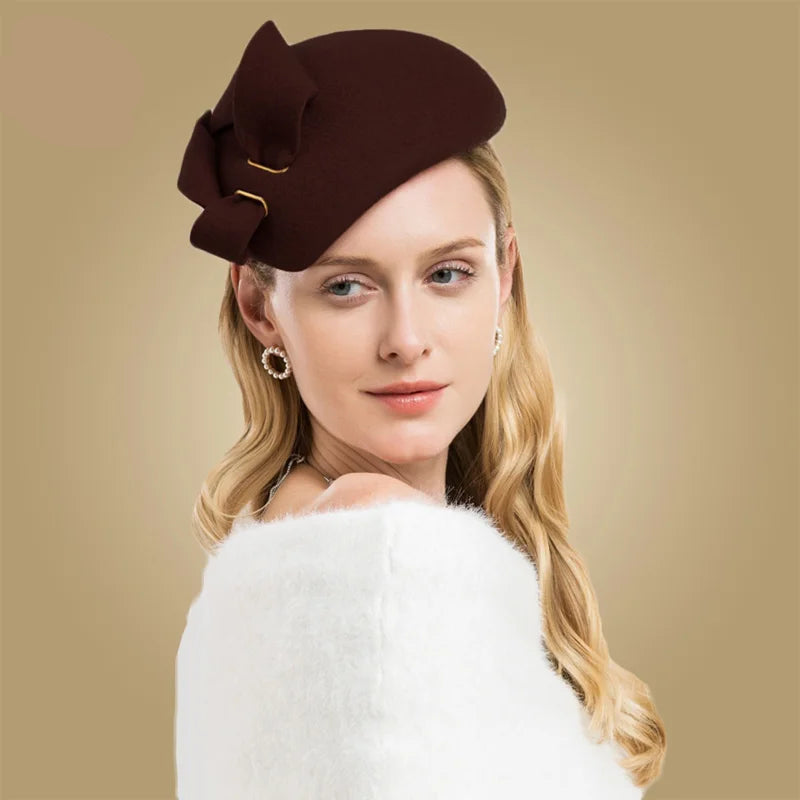 Chapéu Pillbox Vintage Elegante – Estilo Clássico