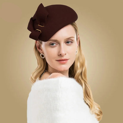 Chapéu Pillbox Vintage Elegante – Estilo Clássico