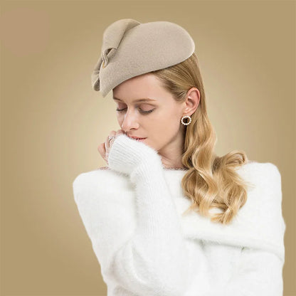 Chapéu Pillbox Vintage Elegante – Estilo Clássico