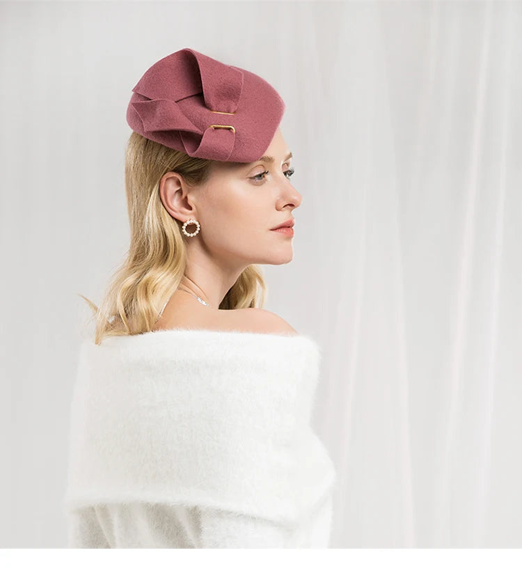Chapéu Pillbox Vintage Elegante – Estilo Clássico