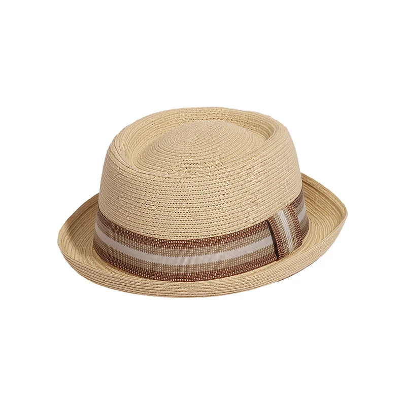 Chapéu Pork Pie Estilo Jazz e Cowboy