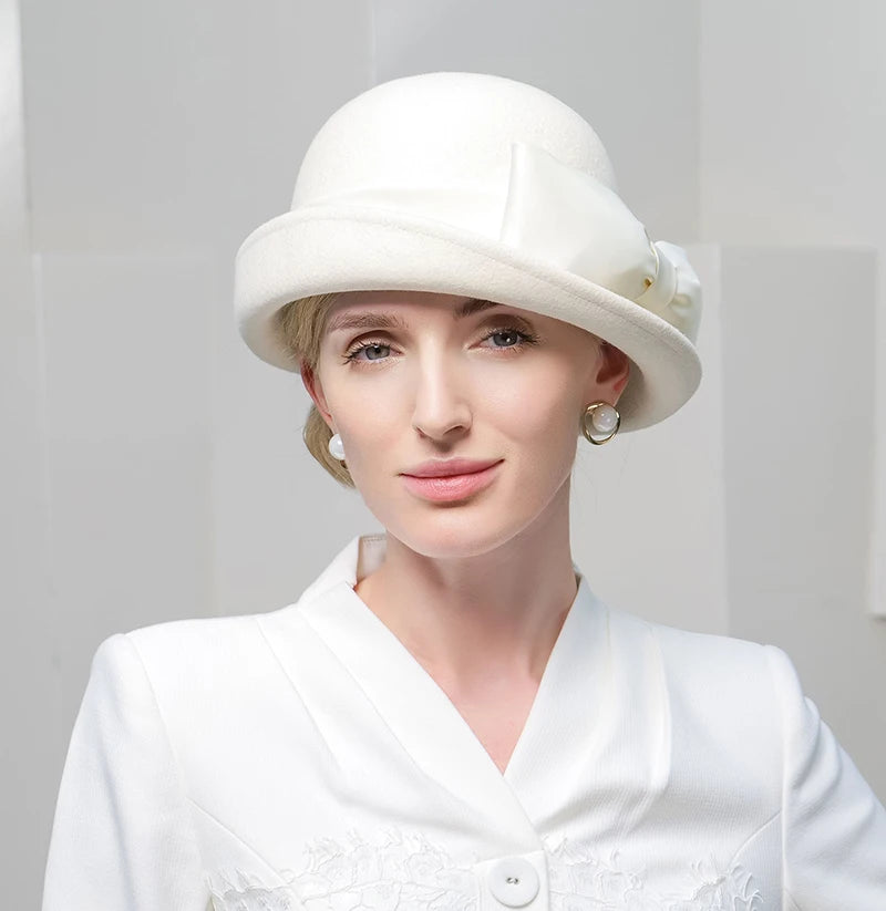Fedora Top Hat Rolled Brim – Luxury Winter
