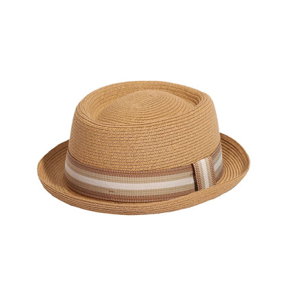 Chapéu Pork Pie Estilo Jazz e Cowboy