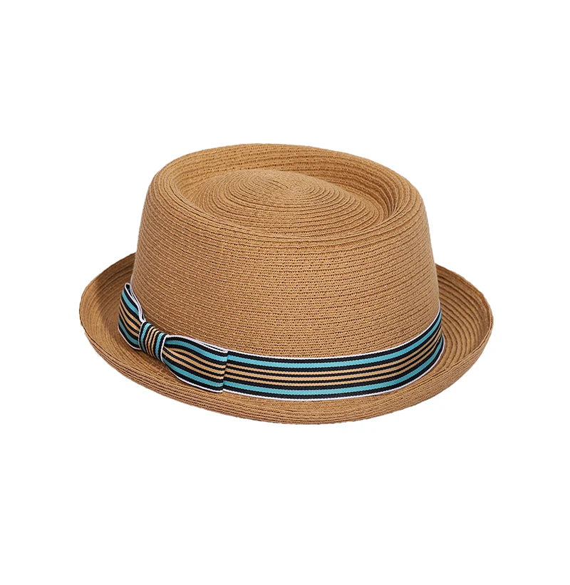 Chapéu Pork Pie Estilo Jazz e Cowboy