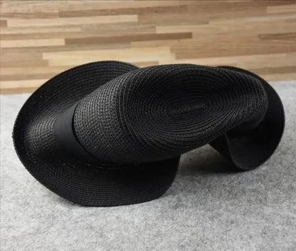 Large Woven Straw Hat XL up to 63cm