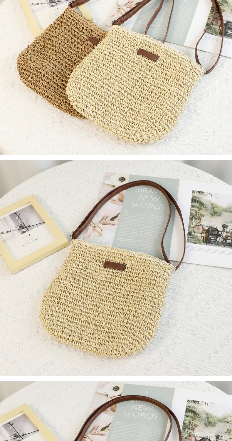 Chapéu de Palha Coreano com Viseira – Estilo Pescador Feminino Verão