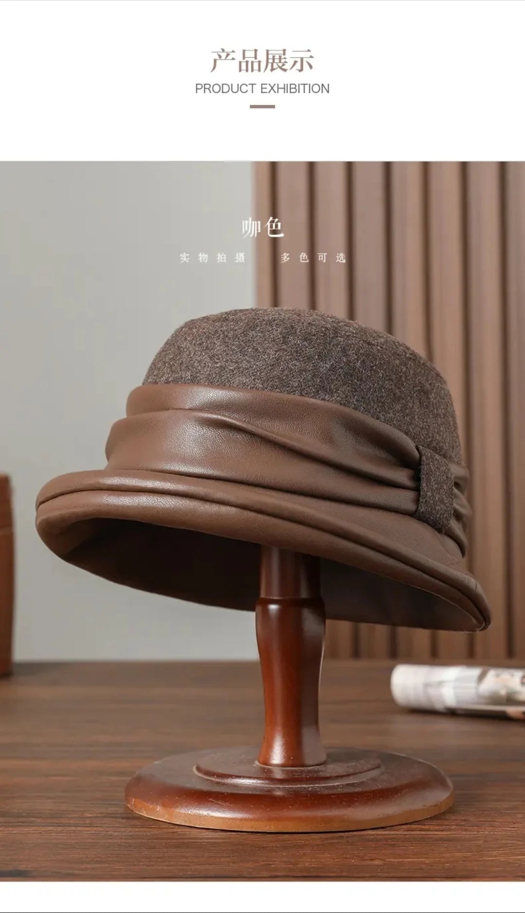 Fedora de Lã Pura com Forro Polar – Conforto e Elegância