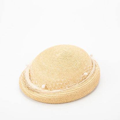 Chapéu Fötr em Ráfia 100% Natural Estilo Francês