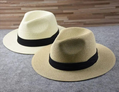 Large Woven Straw Hat XL up to 63cm