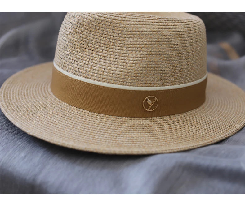 Fötr Straw Hat with Wide Brim 60cm UPF50+