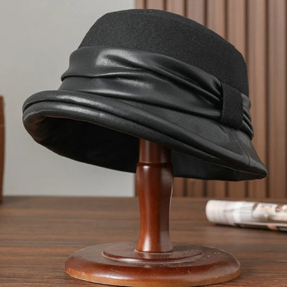 Fedora de Lã Pura com Forro Polar – Conforto e Elegância