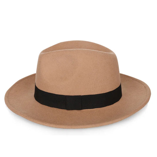 Vintage Fedora Hat for Gentleman in Pure Wool