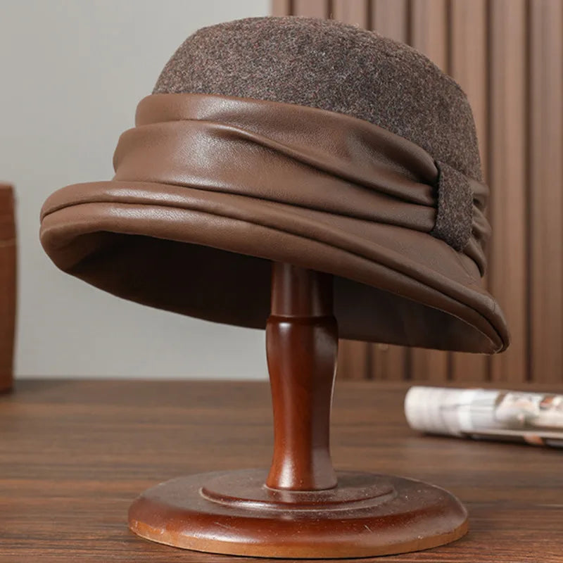 Fedora de Lã Pura com Forro Polar – Conforto e Elegância