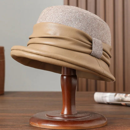 Fedora de Lã Pura com Forro Polar – Conforto e Elegância