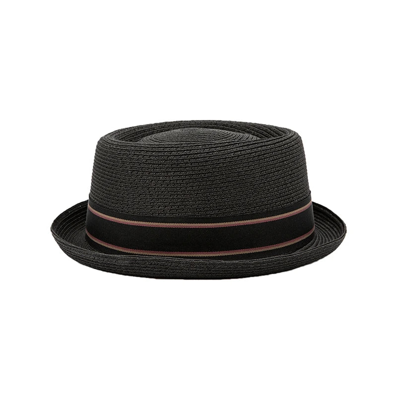 Chapéu Pork Pie Estilo Jazz e Cowboy