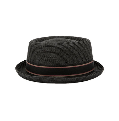 Chapéu Pork Pie Estilo Jazz e Cowboy