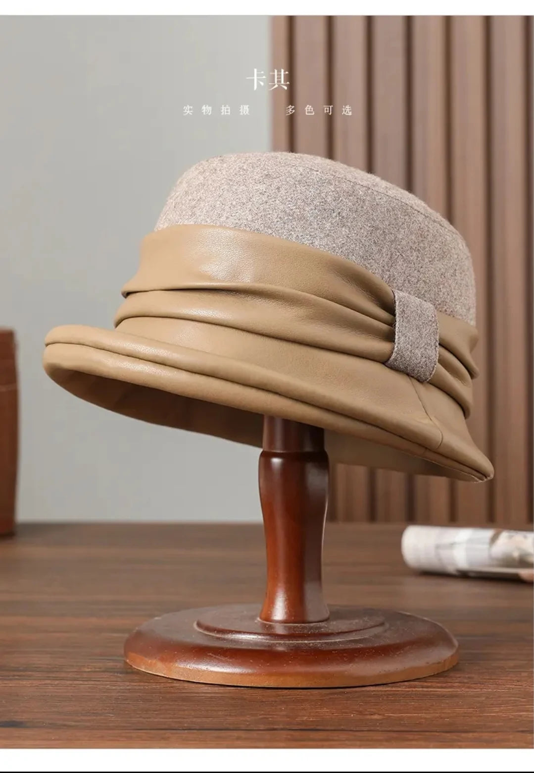 Fedora de Lã Pura com Forro Polar – Conforto e Elegância