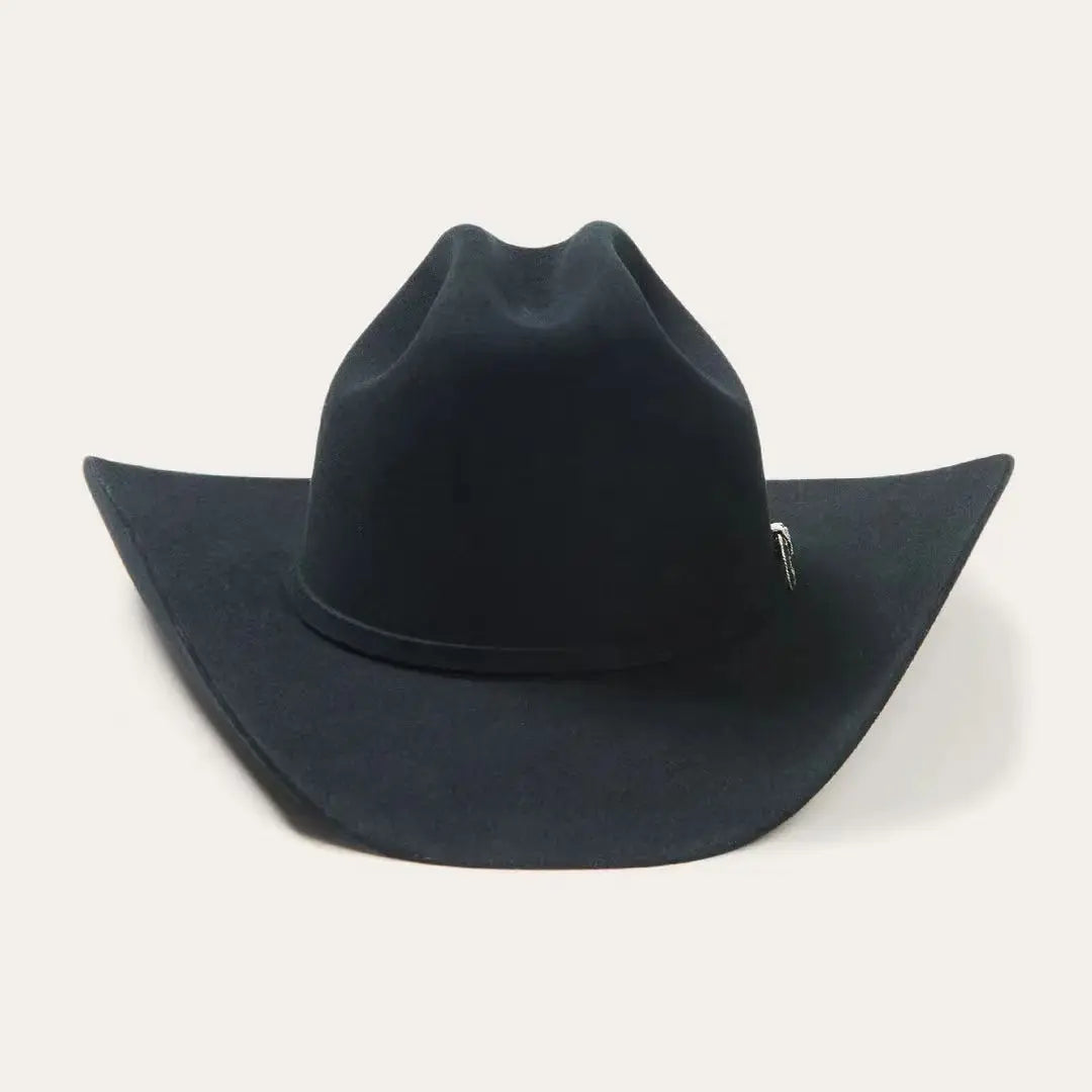 Chapéu Cowboy Lã 100% Aba Curva – Estilo Western Clássico