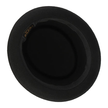 Premium Pork Pie Hat in 100% Pure Wool – Timeless Elegance
