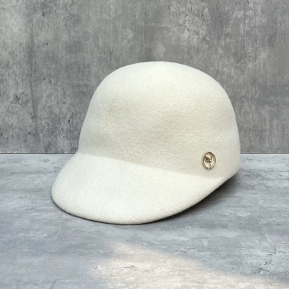 Chapéu Derby Lã 100% Estilo Britânico – Versátil Vintage