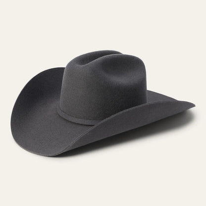Chapéu Cowboy Lã 100% Aba Curva – Estilo Western Clássico