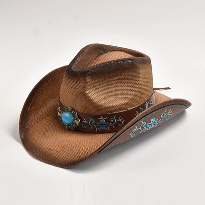 Chapéu de Palha Western Vintage — Unissexo