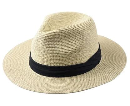 Large Woven Straw Hat XL up to 63cm