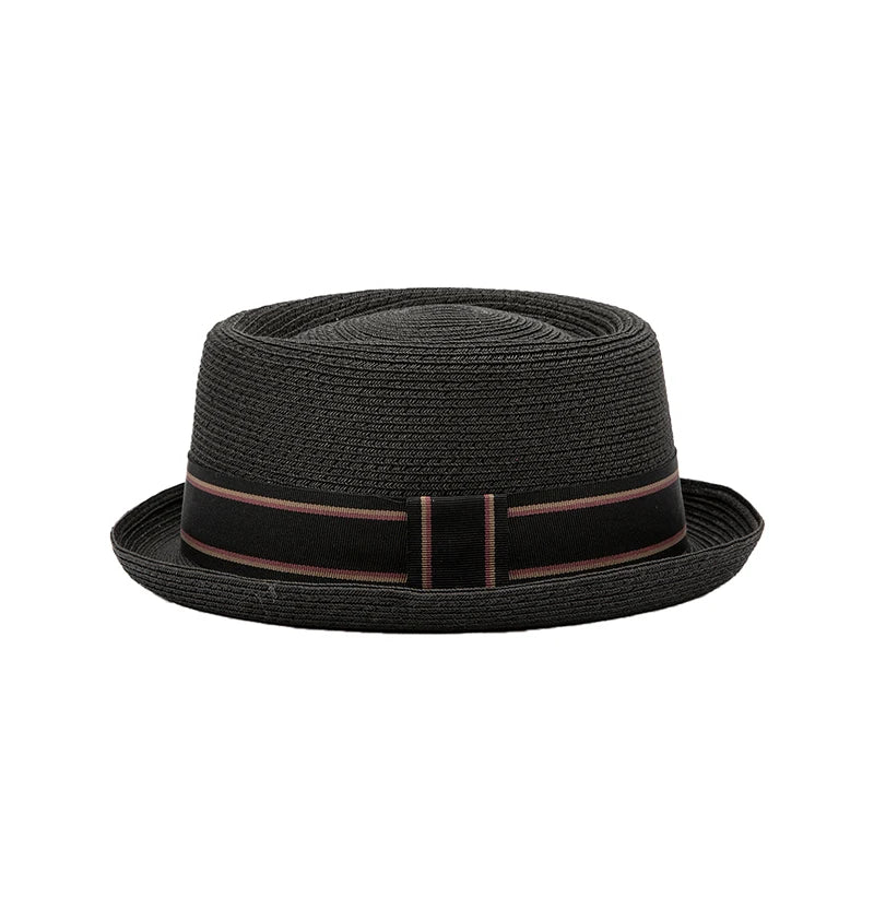 Chapéu Pork Pie Estilo Jazz e Cowboy