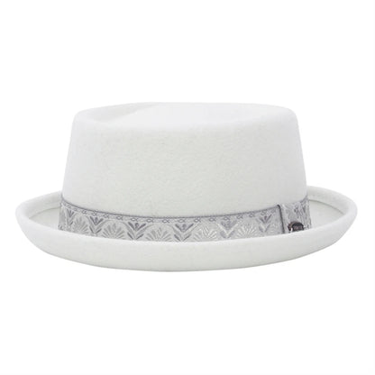 Premium Pork Pie Hat in 100% Pure Wool – Timeless Elegance