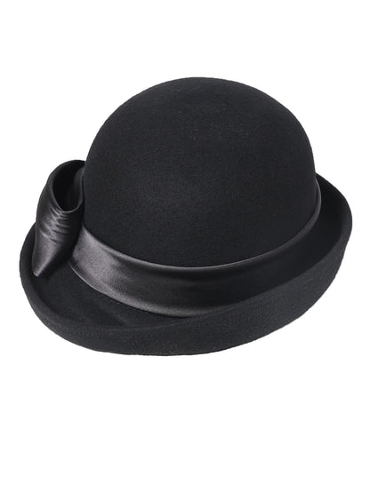Fedora Top Hat Rolled Brim – Luxury Winter