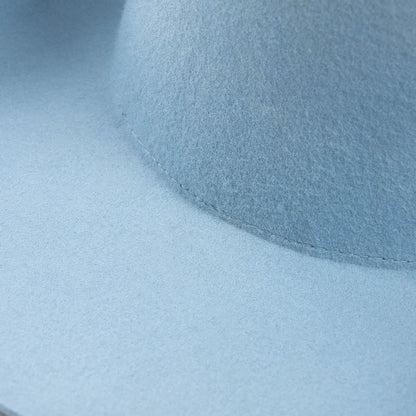 Rolled Brim Jazz Cowboy Hat – Modern Casual Style