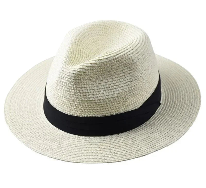 Large Woven Straw Hat XL up to 63cm