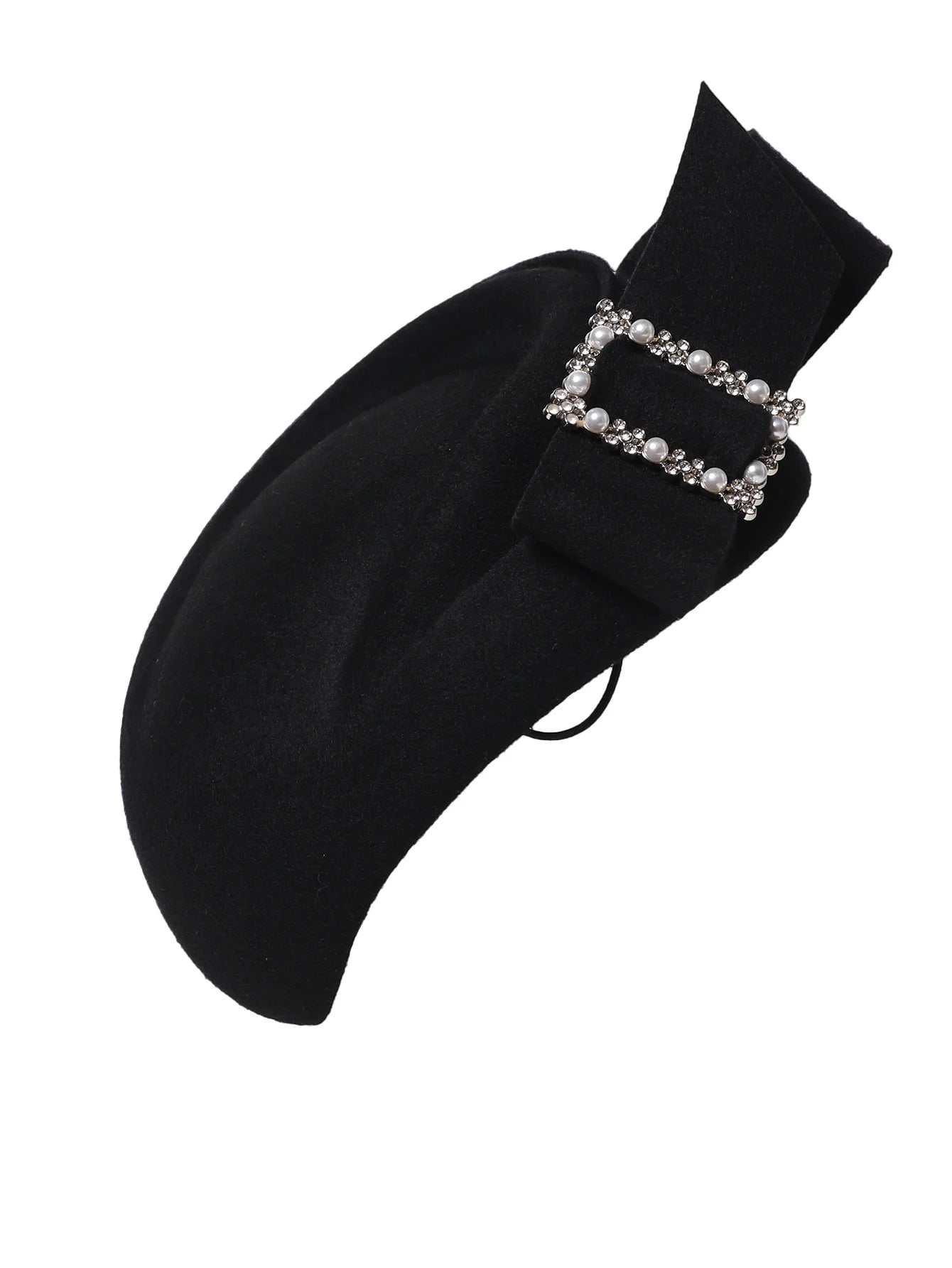 Elegant French Beret with Bow – Sophisticated Style