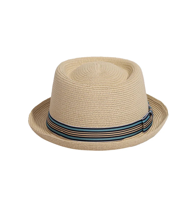 Chapéu Pork Pie Estilo Jazz e Cowboy