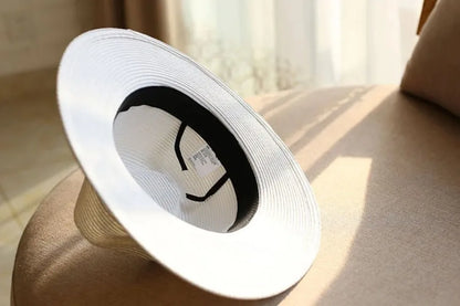 Large Woven Straw Hat XL up to 63cm