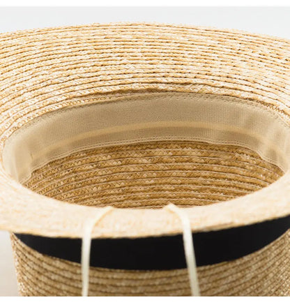 Chapéu de Sol de Palha UPF50+ Aba Larga – Dobrável Feminino