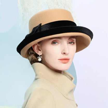 Chapéu Fedora Topo Plano Camel – Estilo Casual Elegante