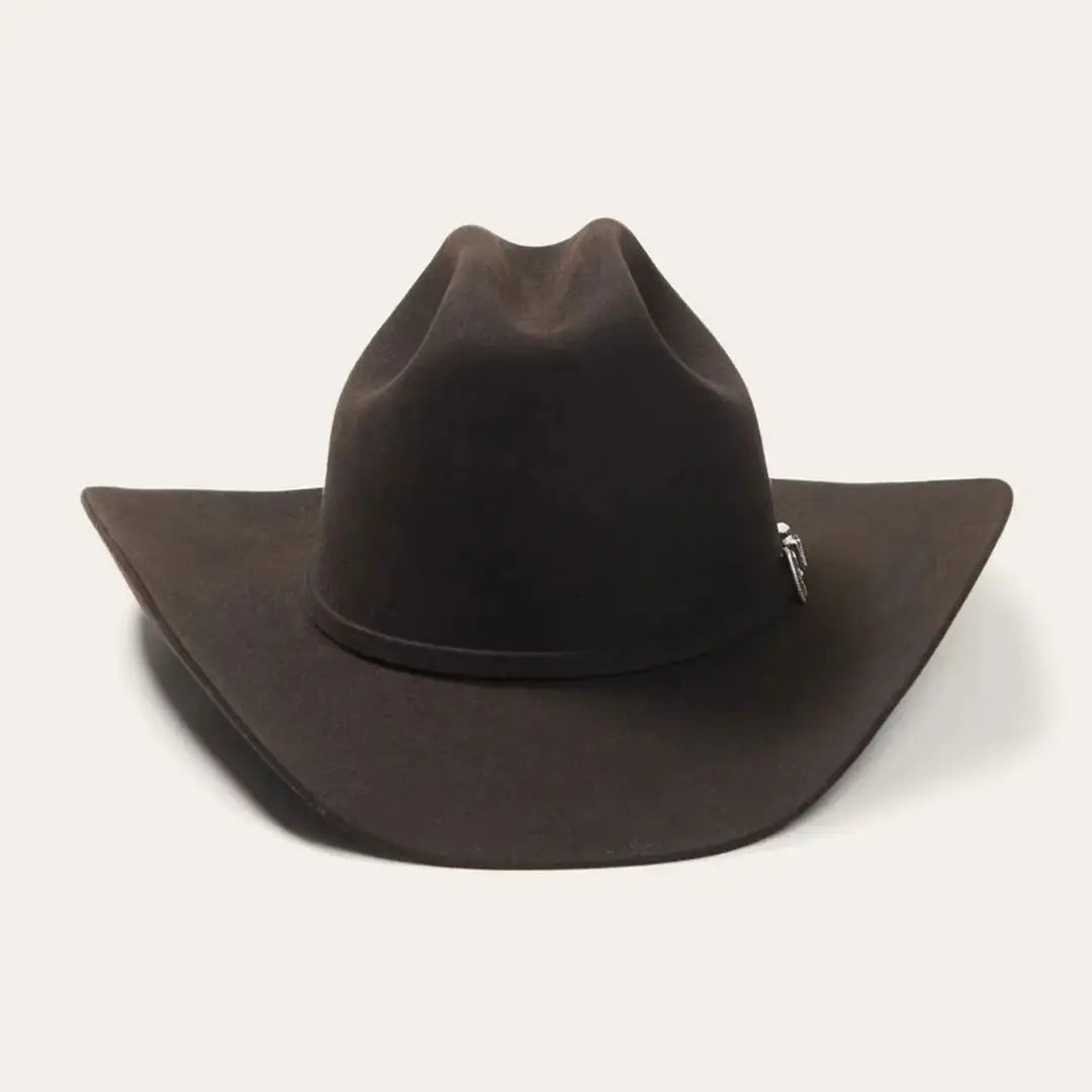 Chapéu Cowboy Lã 100% Aba Curva – Estilo Western Clássico