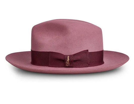 Fedora Retro de Lã Pura com Nó – Estilo Jazz Europeu