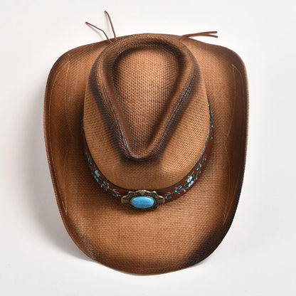 Chapéu de Palha Western Vintage — Unissexo
