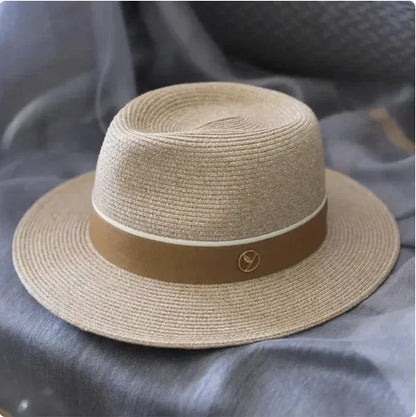 Chapéu Panamá Natural Moldável de Designer – Proteção UV Unissexo